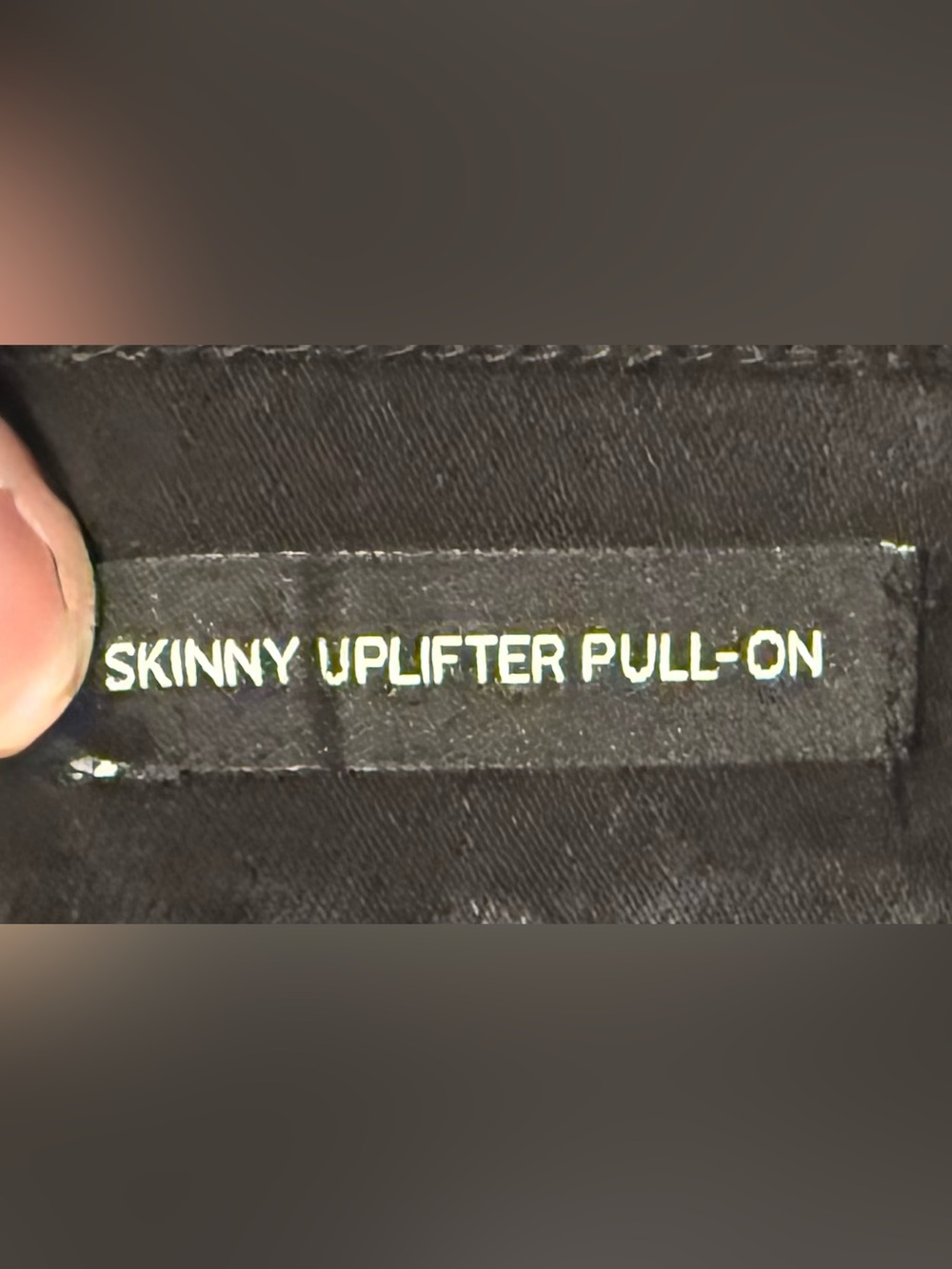 Nine West Black Skinny Uplifter Pull-On Jeans
